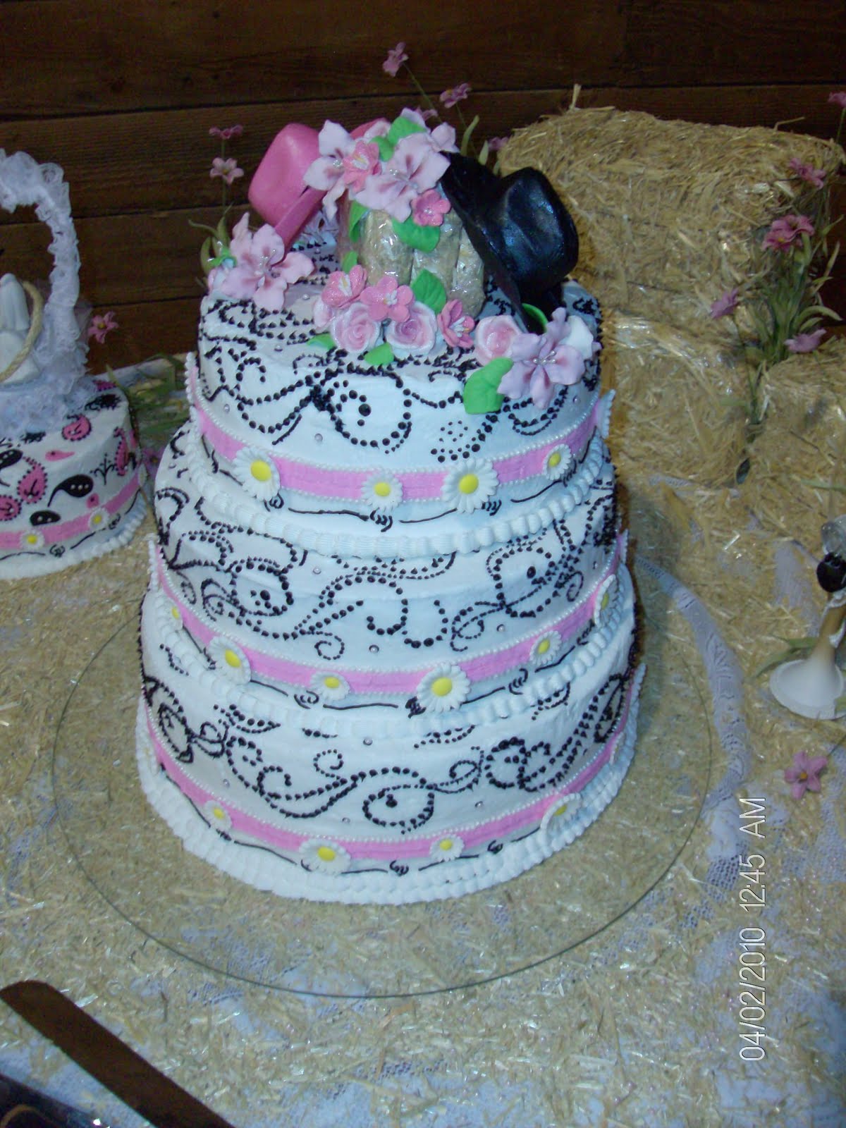 Country Style Wedding Cake