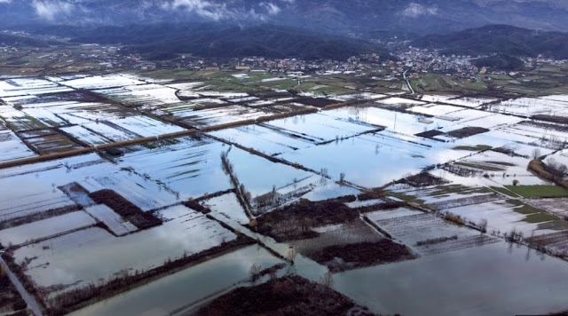 Flooding in the Subshkodra region