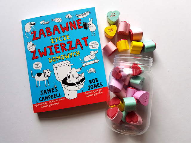 Zabawne życie zwierząt domowych -  Wydawnictwo Wilga - Grupa Wydawnicza Foksal - James Campbell - Rob Jones - książeczki dla dzieci 