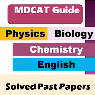 MDCAT past papers physics, chemistry, biology English