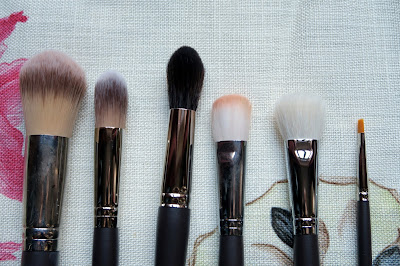 Louise Young Face Brushes Close-up