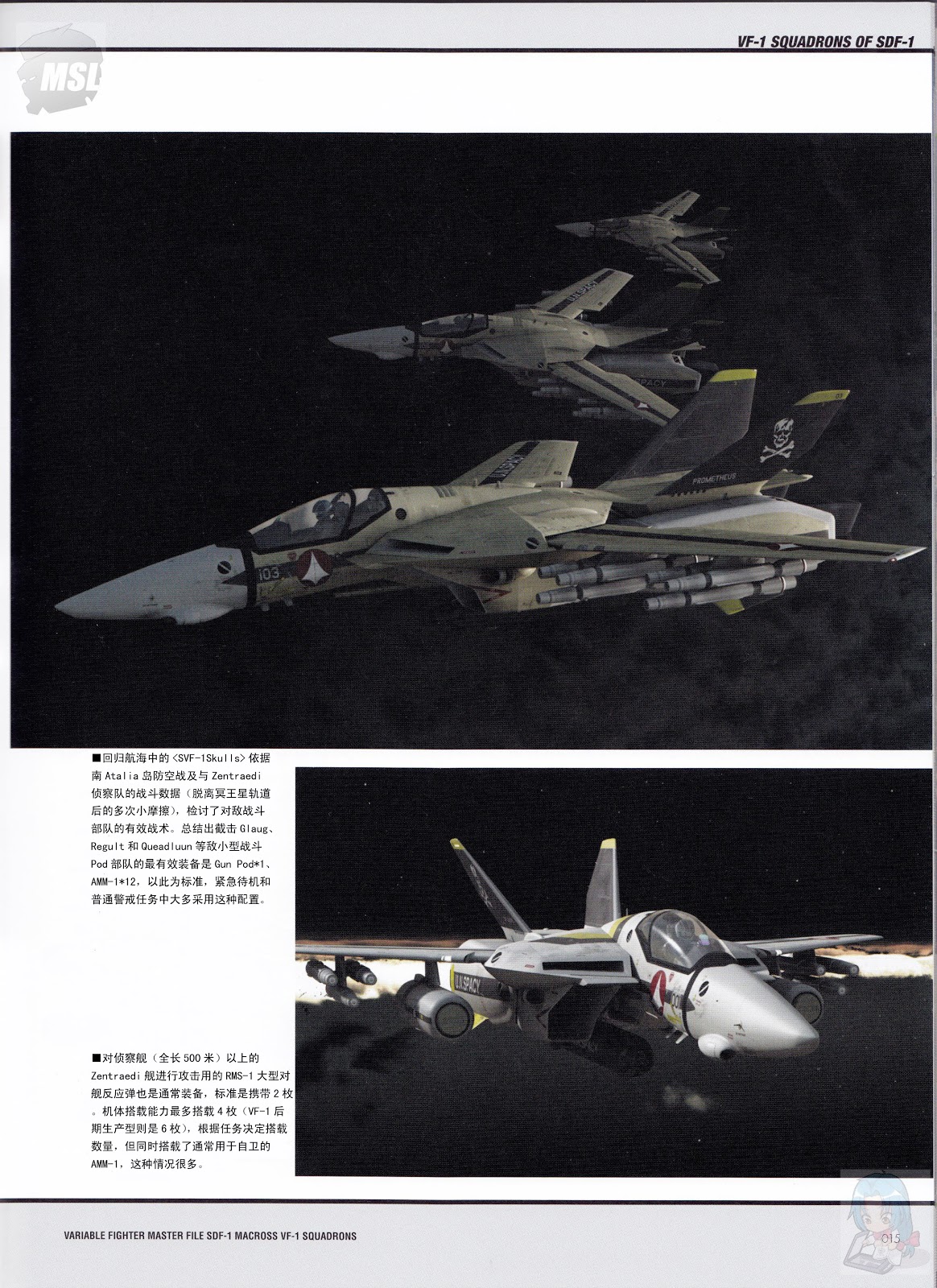 Variable Fighter Master File - SDF-1 Macross VF-1 Squadrons