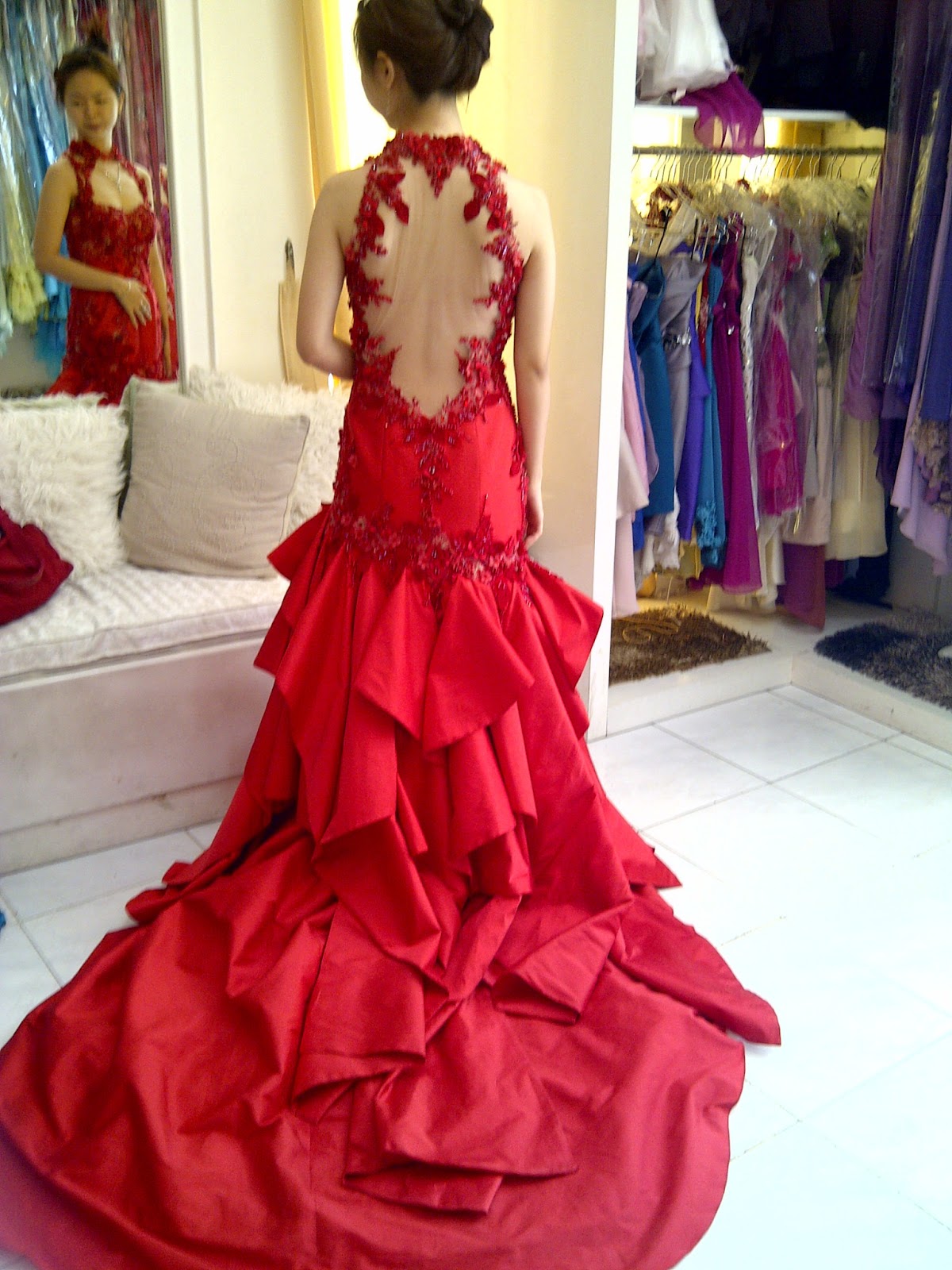 Sewa Gaun Surabaya miracle gown jahit gaun pesta sewa 