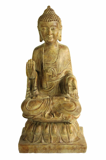 Large Sitting Buddha Statue