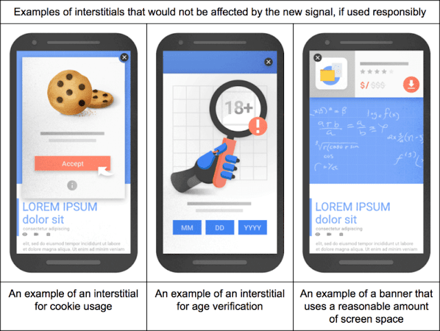 Google confirms rolling out the mobile intrusive interstitials penalty yesterday