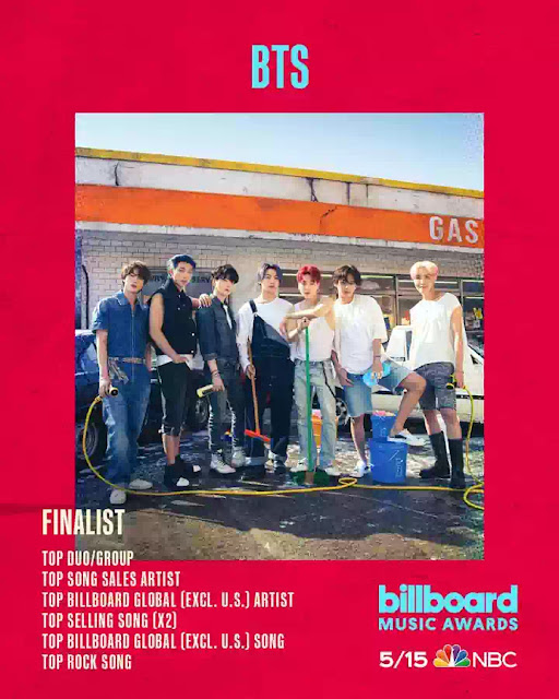 BTS Nominated for 7 Billboard Music Awards 2022 in These Categories