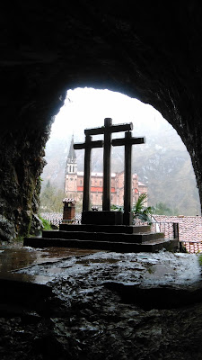 Basílica de Covadonga. Grupo Ultramar Acuarelistas