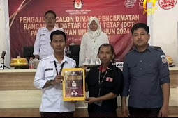 PKN Kabupaten Gowa Serahkan Dokumen Pencermatan DCT untuk Pemilu 2024