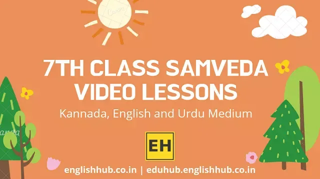 7th Class Samveda YouTube Video Lessons 2021-22