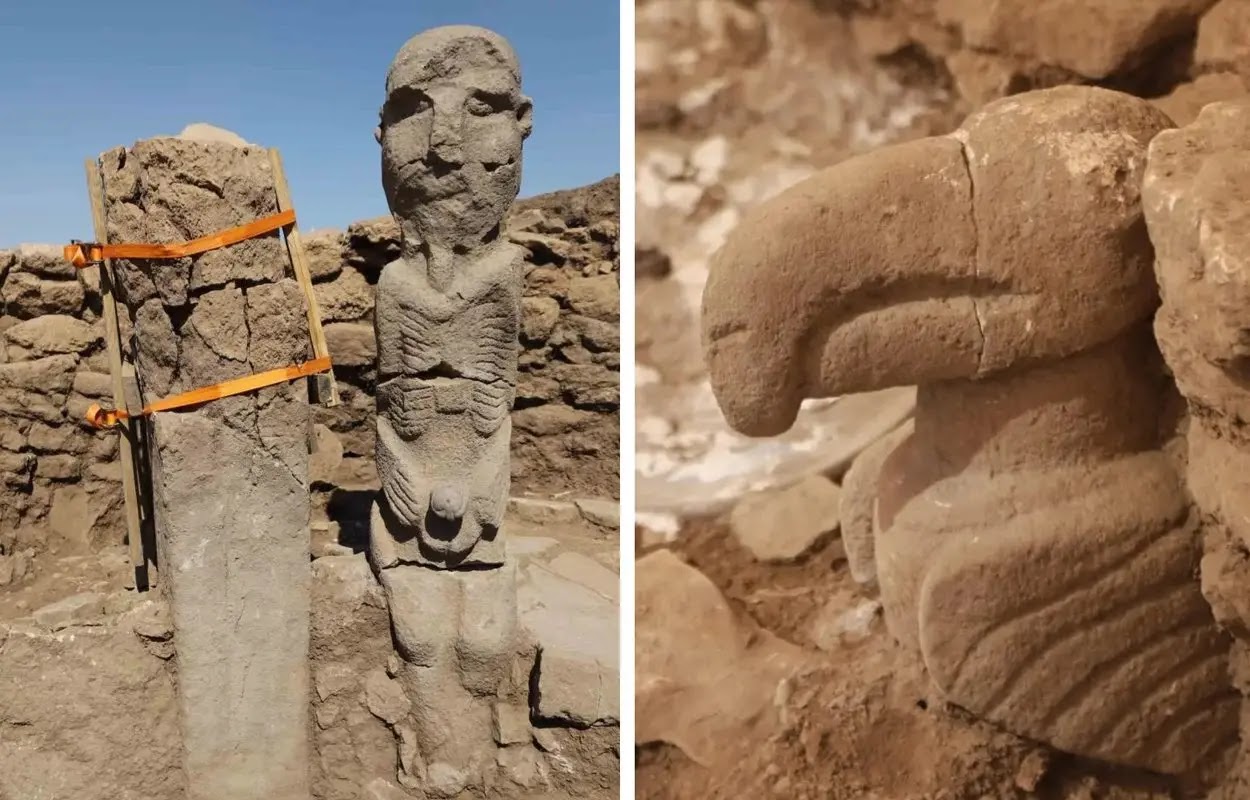 Νέα μνημειακά αγάλματα βρέθηκαν σε Göbeklitepe και Karahantepe