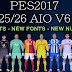 PES 2017 New Kitpack V6 Season 2025-2026 Official Kits PES 2017 New Kitpack V6 Season 2025-2026 Official Kits