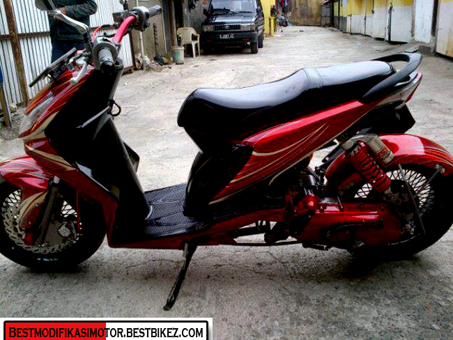 Modifikasi Honda Beat  Low Rider 2012 - Gambar Modifikasi 