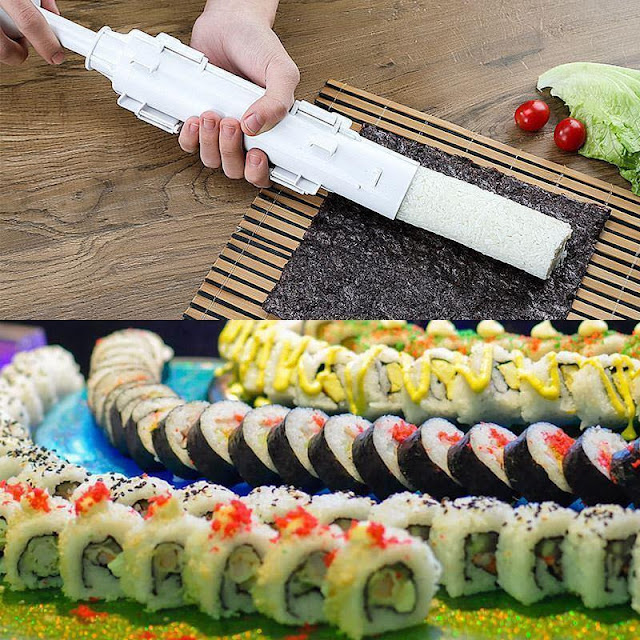 DIY Sushi Roll Bazooka Maker Tool