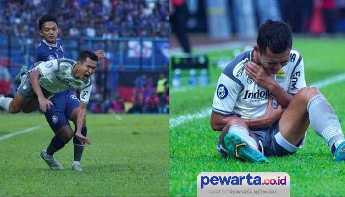 Pulih dari Cedera Patah Tulang Bahu, Erwin Ramdani Kembali Merumput Bersama Persib