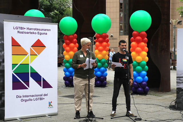 Lectura del manifiesto del Orgullo Gay en 2018