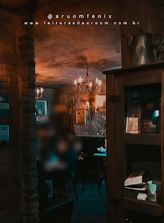 Imagem hamburgueria/restaurante harry potter porão