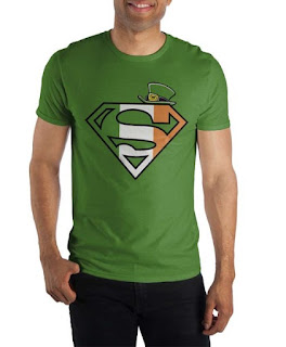 Image: Superman St. Patrick's Logo T-Shirt