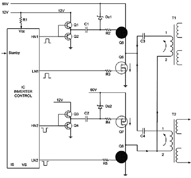 Hình 9 - Các mạch hồi tiếp ổn định điện áp và dòng điện