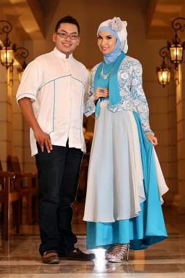 5 Ide Baju  Pesta  Muslim Couple  Modern  Desain Terbaru 