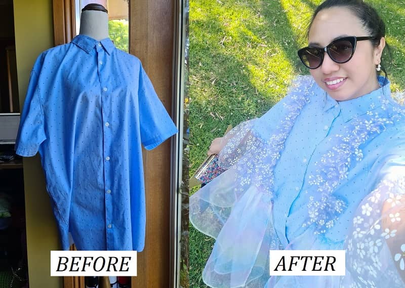 How I Upcycled Kmart Shirt into Bespoke Piece