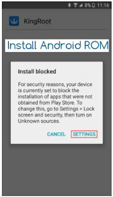 Install Blocked Unknown Sources Android