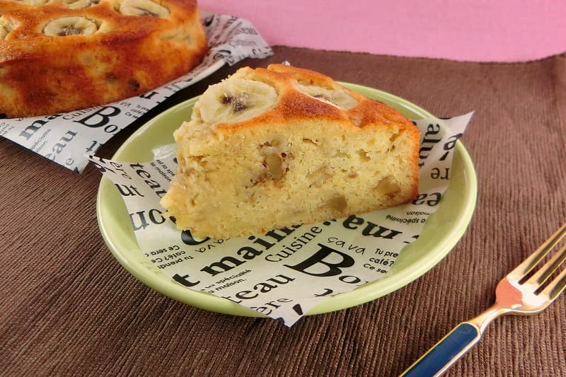 幸せを呼ぶ ケーキ屋さんに負けないトースターで簡単 バナナケーキ 銀木食堂のごはん日記