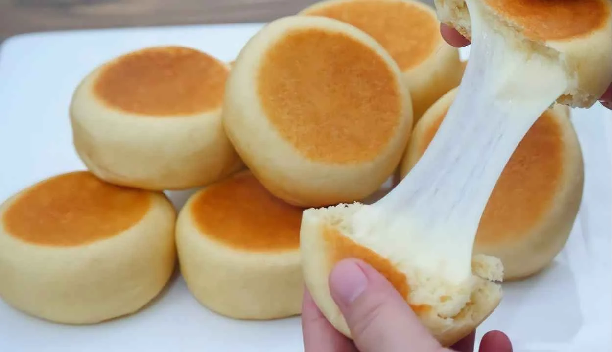 Resep cheese bread buns tanpa oven, cuma pakai teflon tapi lembut