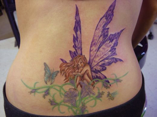 Fairy tattoo designs for girls