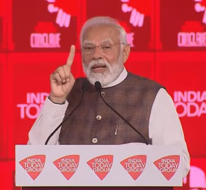  What the PM stated at the India Today Conclave, from startups to the war on corruption