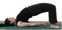 SETU BANDHA SARVANG ASANA OR BRIDGE OR HALF WHEEL POSE