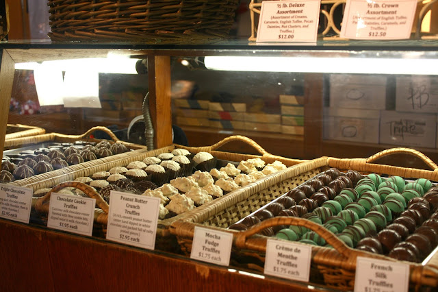 Chocolate truffles galore at Lagomarcino's