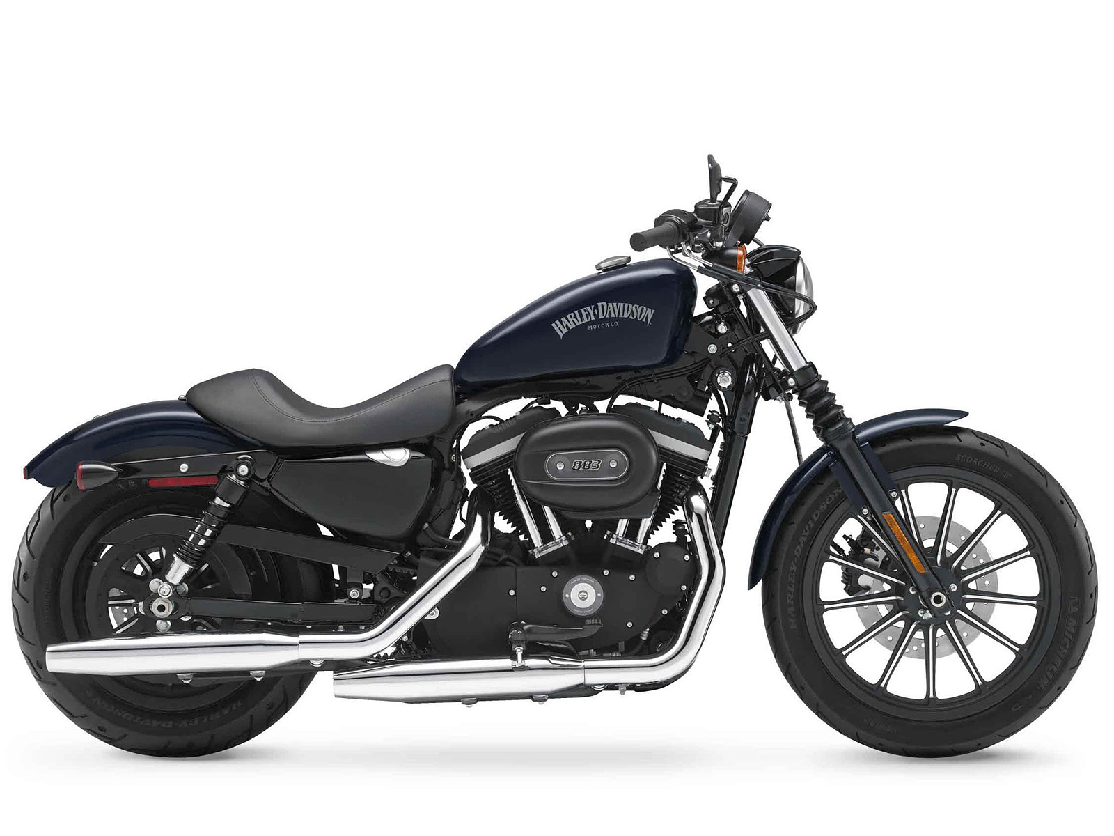 2012 Harley  Davidson  XL883N Iron  883  pictures review