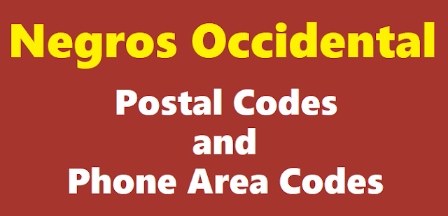 Negros Occidental ZIP Codes