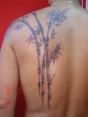 Bamboo Tree Tattoo [Image Credit: Link]. If you like this tattoo picture, 