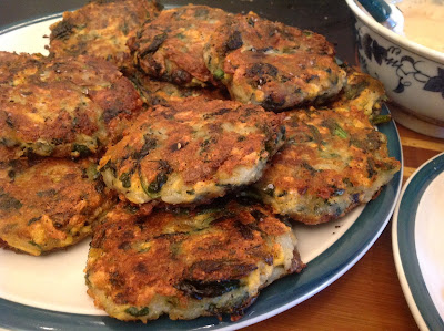 Green fritters Deliciouse