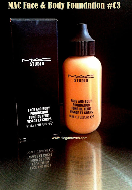 MAC Studio Face and Body Foundation in C3