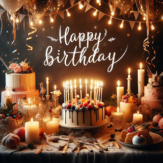 Happy Birthday candle images for Facebook