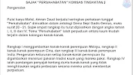 Contoh Soalan Komsas Tingkatan 1