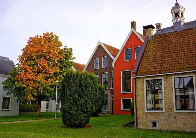 Autumn in Sneek. Friesland, the Netherlands.