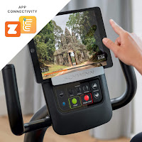 Schwinn 230's App connectivity to Explore the World & Zwift on your mobile device, image