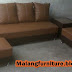 Sofa Meja Pojok Type 4.1 KAIN BEBAS + 5 Bantal + Puff