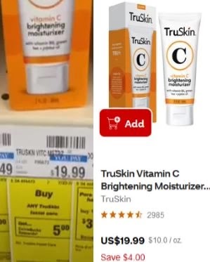 FREE TruSkin Moisturizer CVS Deals