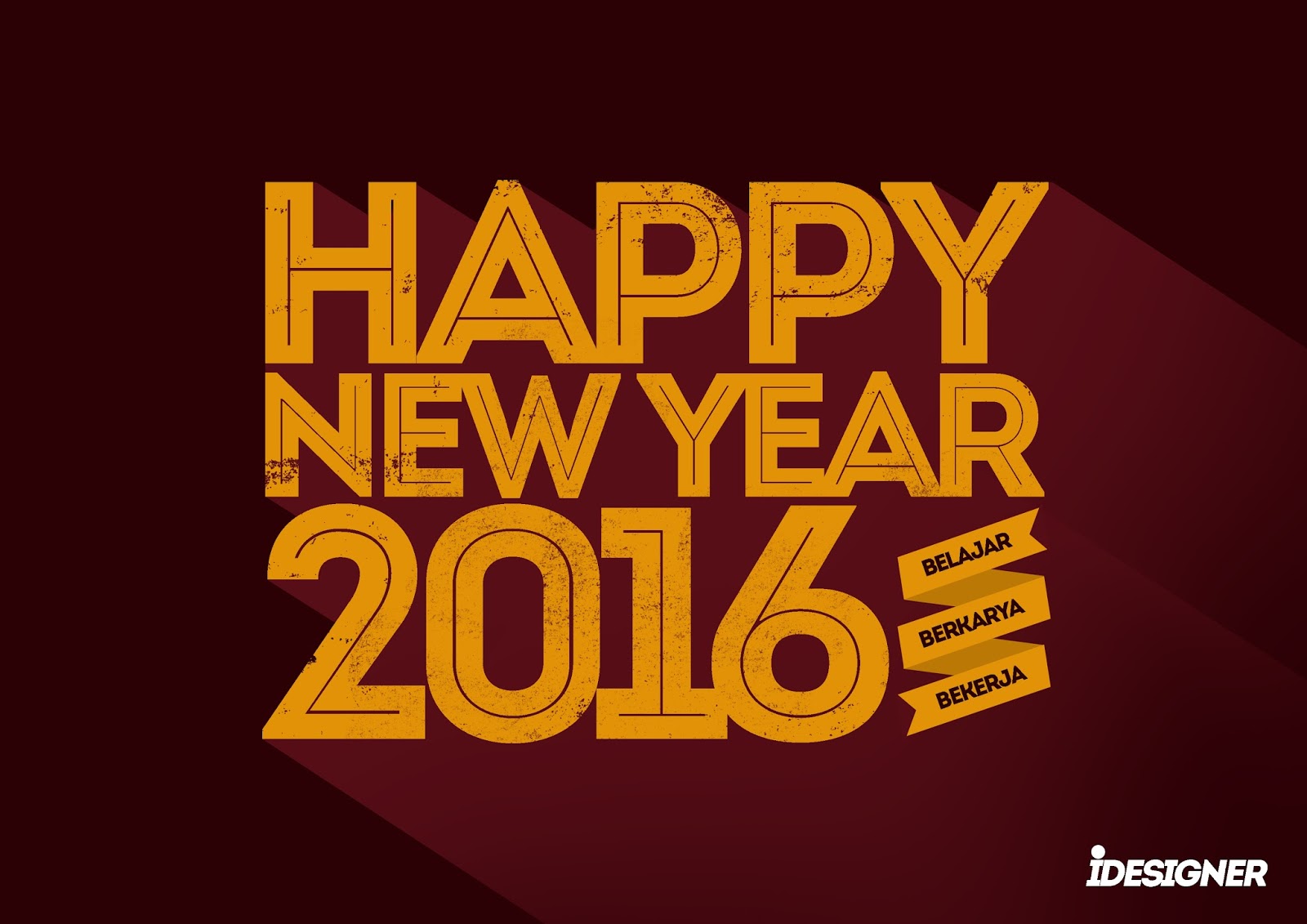 8 Download Desain Epic Untuk DP Happy New Year 2016 Lincung Studio