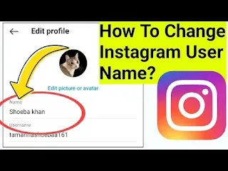 How To change your Instagram username