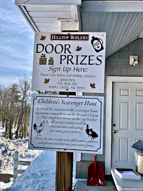 Scavenger Hunt en Hilltop Boilers en Maine