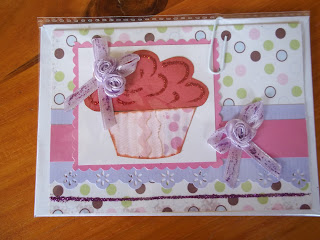 Cupcake Themed Card