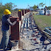  Vialidad Provincial reconstruye barandas y veredas peatonales de la Avenida Ribereña