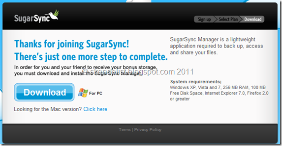 SugarSync 9