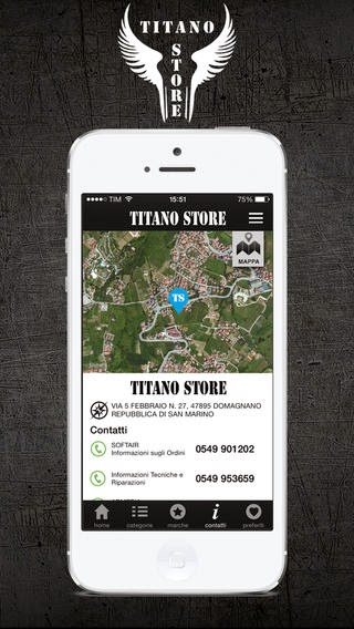 L'app Titano Store