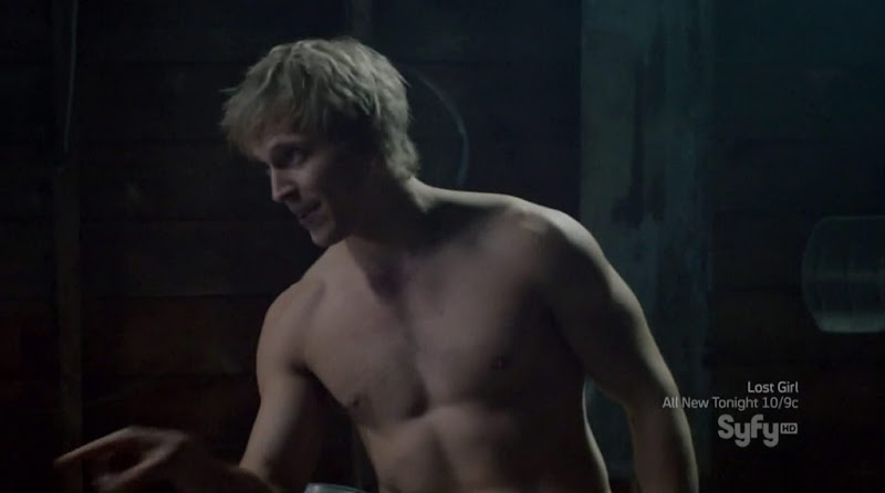 Jon Cor Shirtless in Being Human s2e07